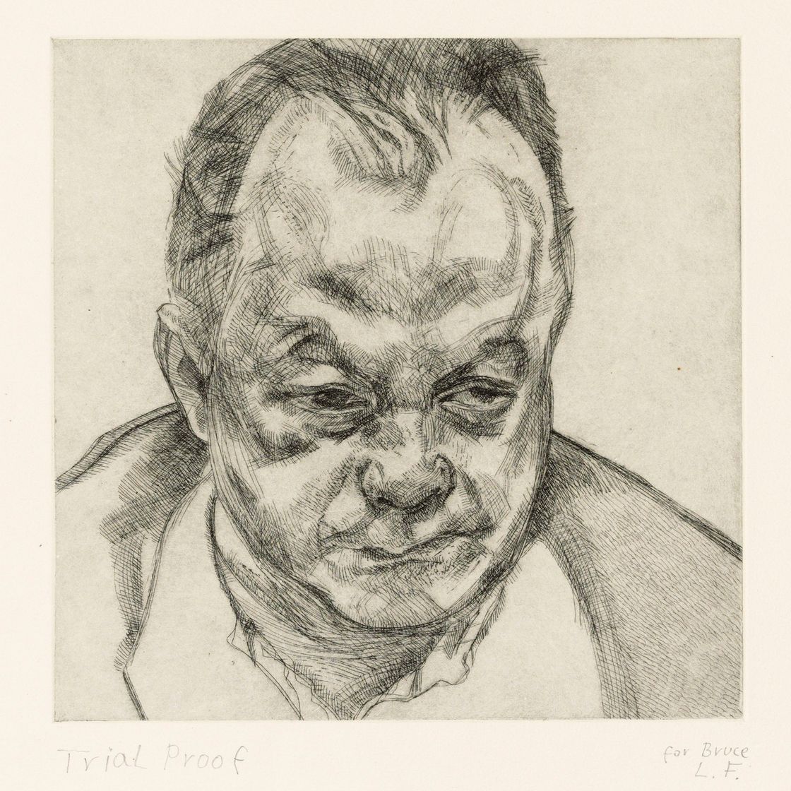 Lucian Freud — Глава компании Брюс Бернард