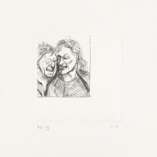 Lucian Freud — Супружеская пара (Хартли 7)