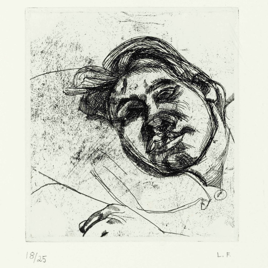 Lucian Freud — Белла (Вторая версия)