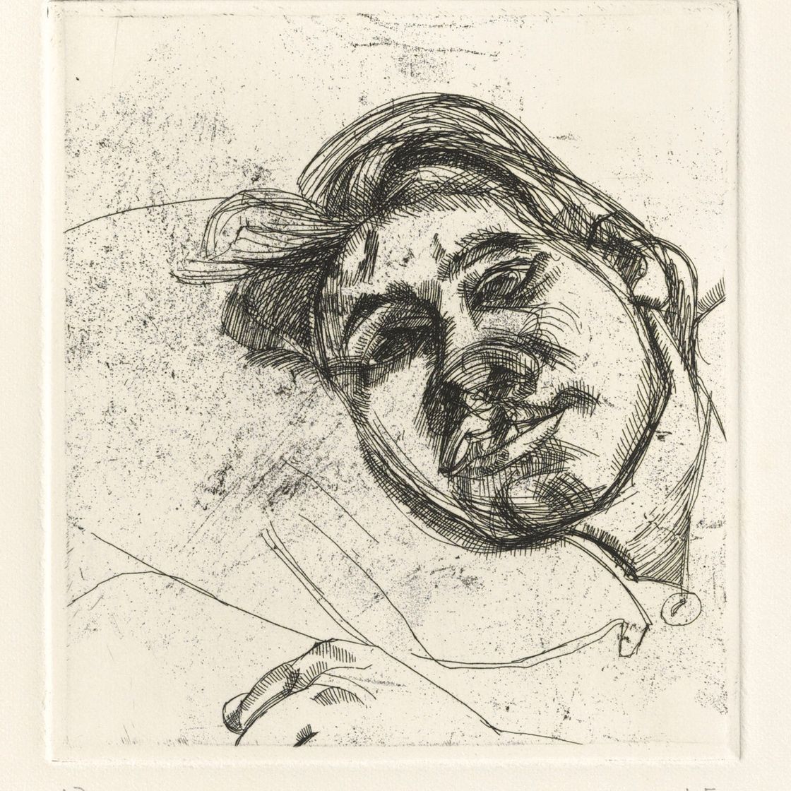 Lucian Freud — Белла (Вторая версия)