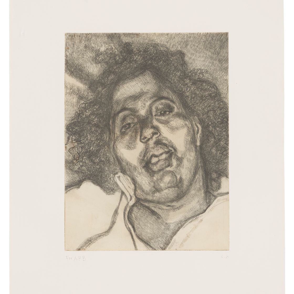 Lucian Freud — Голова солиситора