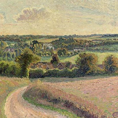 Lucien Pissarro — Улица Кото-де-Базенкур