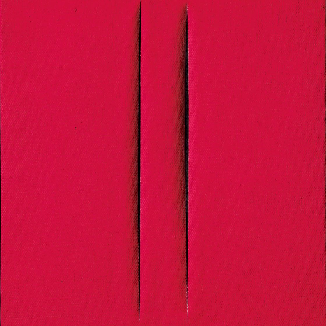 Lucio Fontana — Кончетто спациале, Аттезе