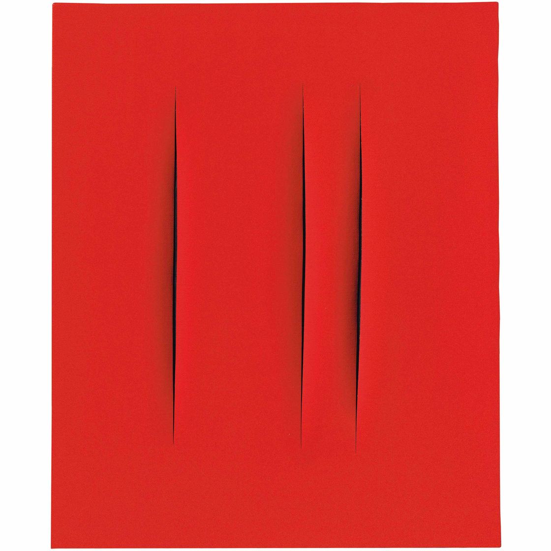 Lucio Fontana — Кончетто спациале, Аттезе