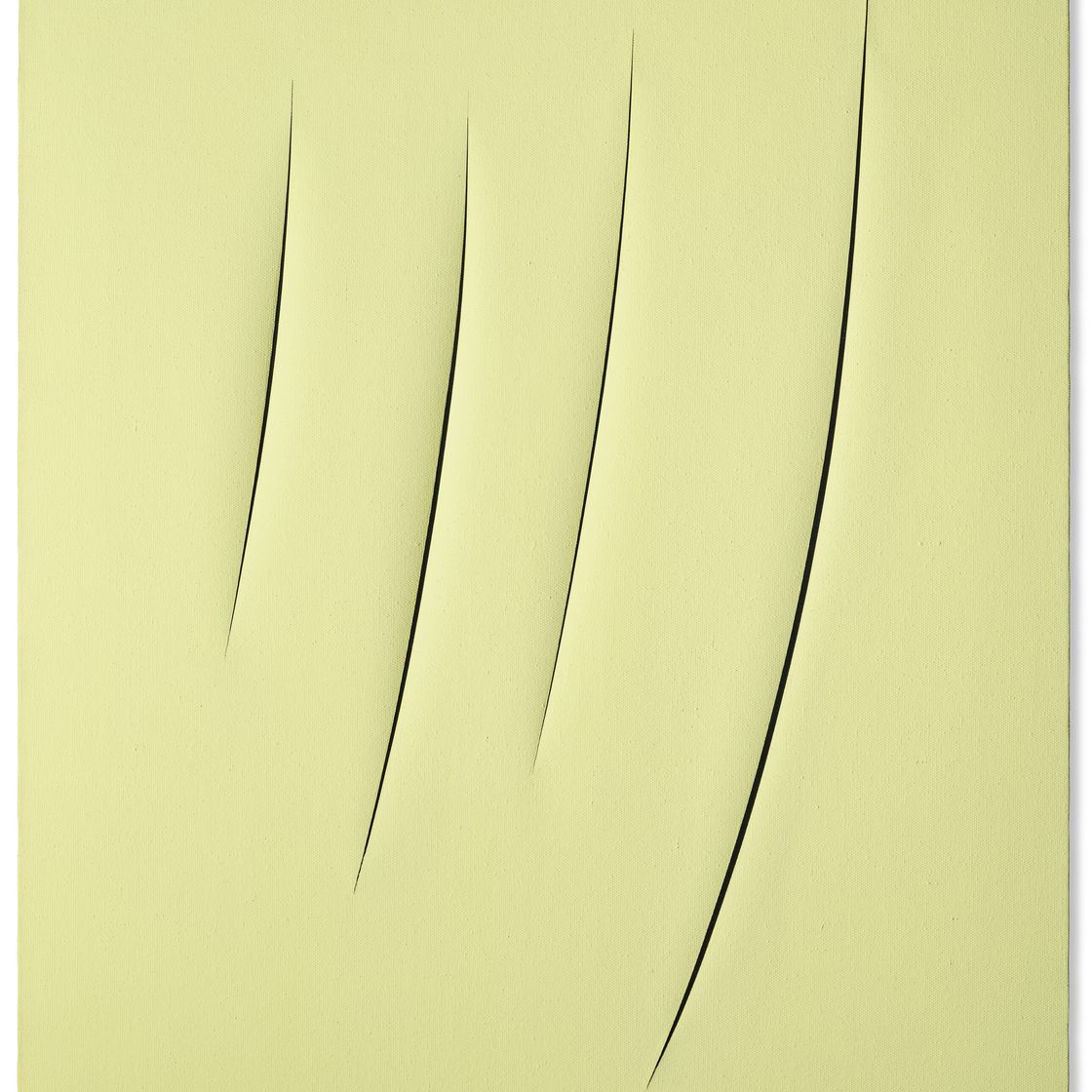 Lucio Fontana — Кончетто Спациале, Аттезе, изображение 1