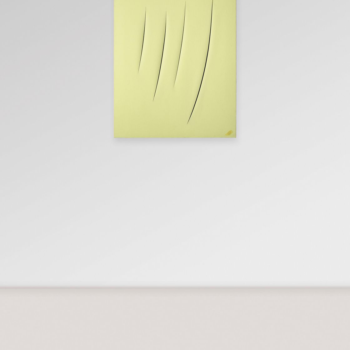 Lucio Fontana — Кончетто Спациале, Аттезе, изображение 2
