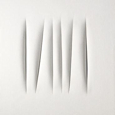 Lucio Fontana — Кончетто спациале, Аттезе