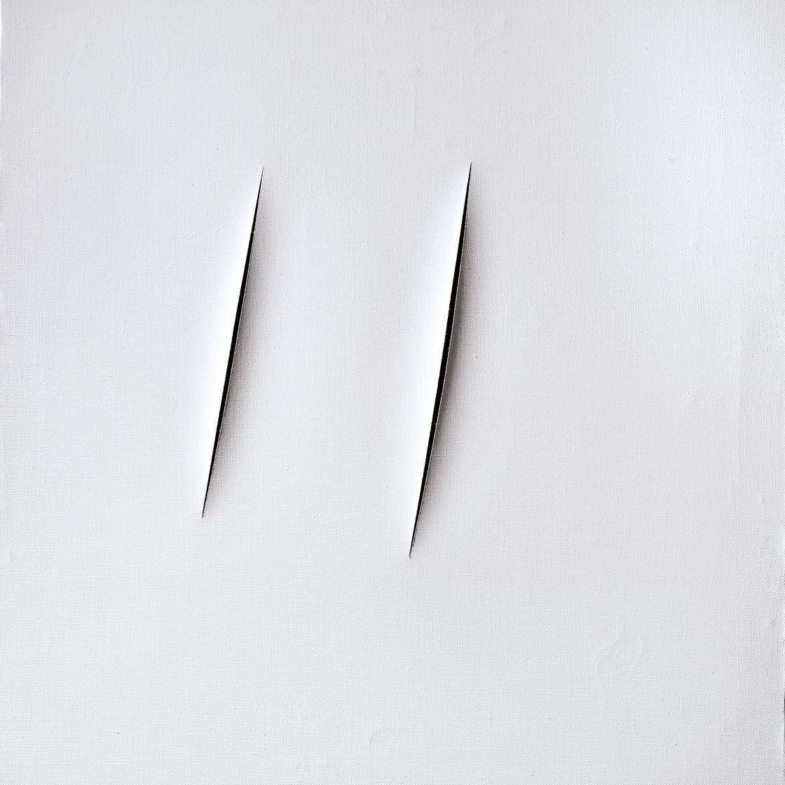 Lucio Fontana — Кончетто спациале, Аттезе