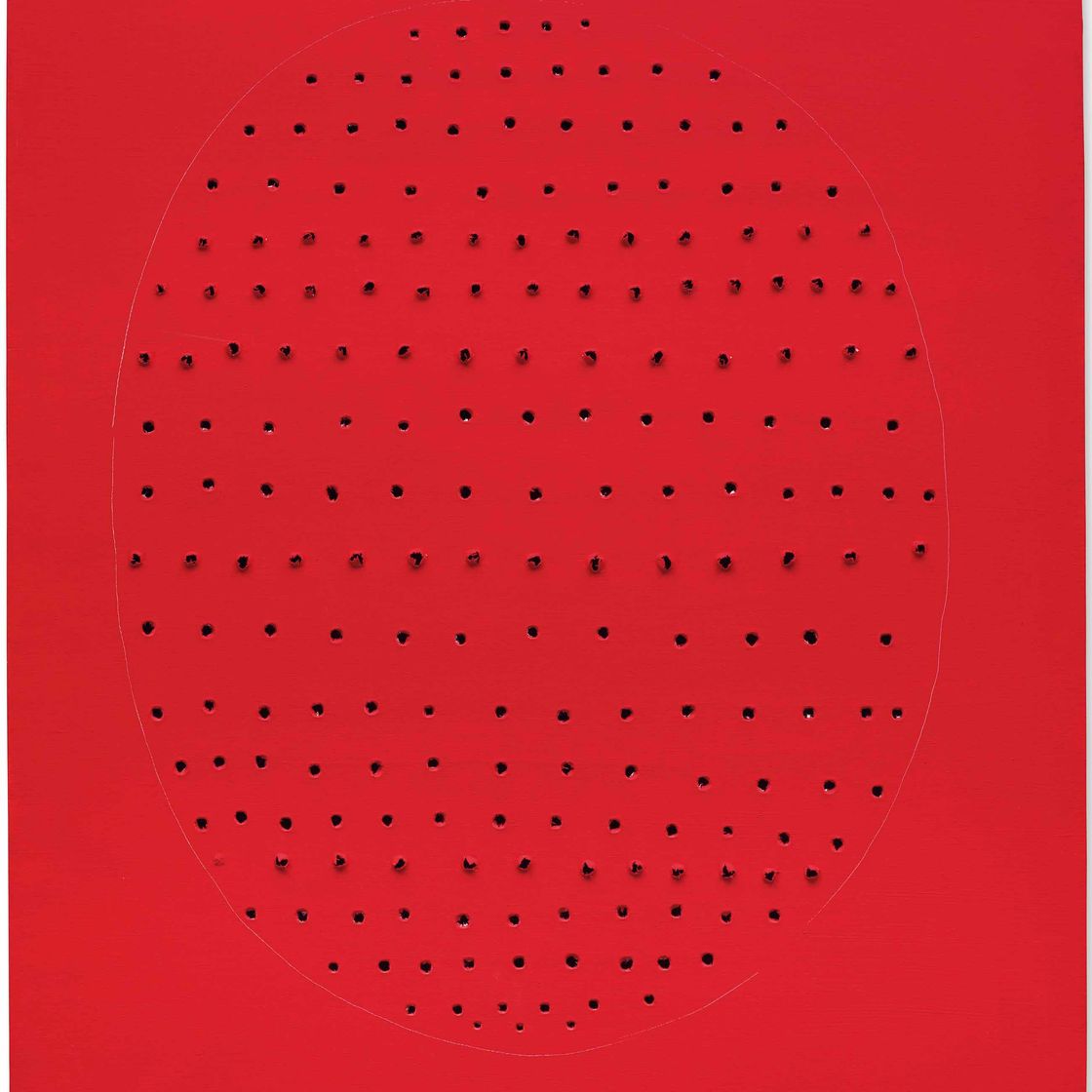 Lucio Fontana — Кончетто спациале