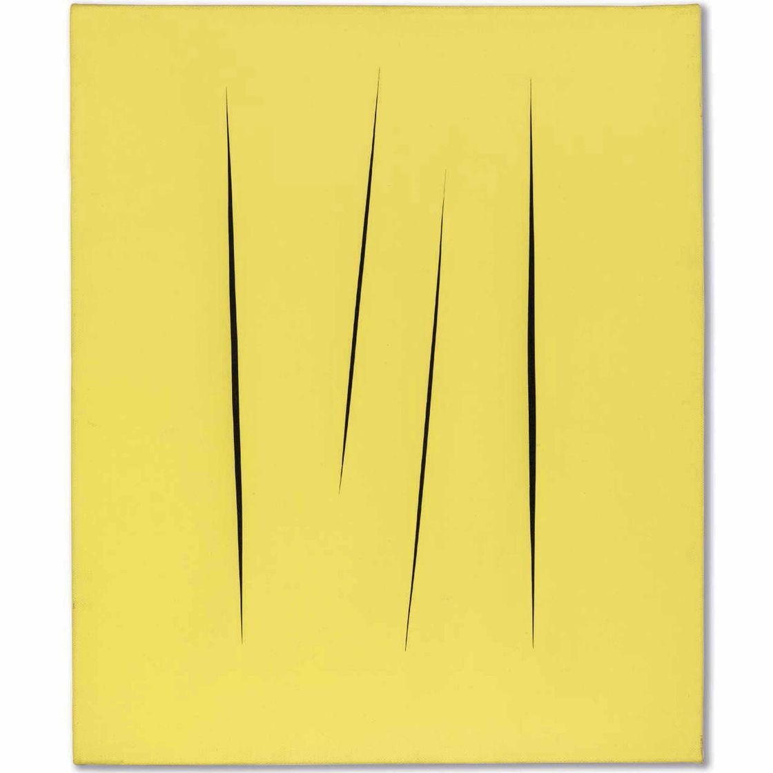 Lucio Fontana — Кончетто Спациале, Аттезе