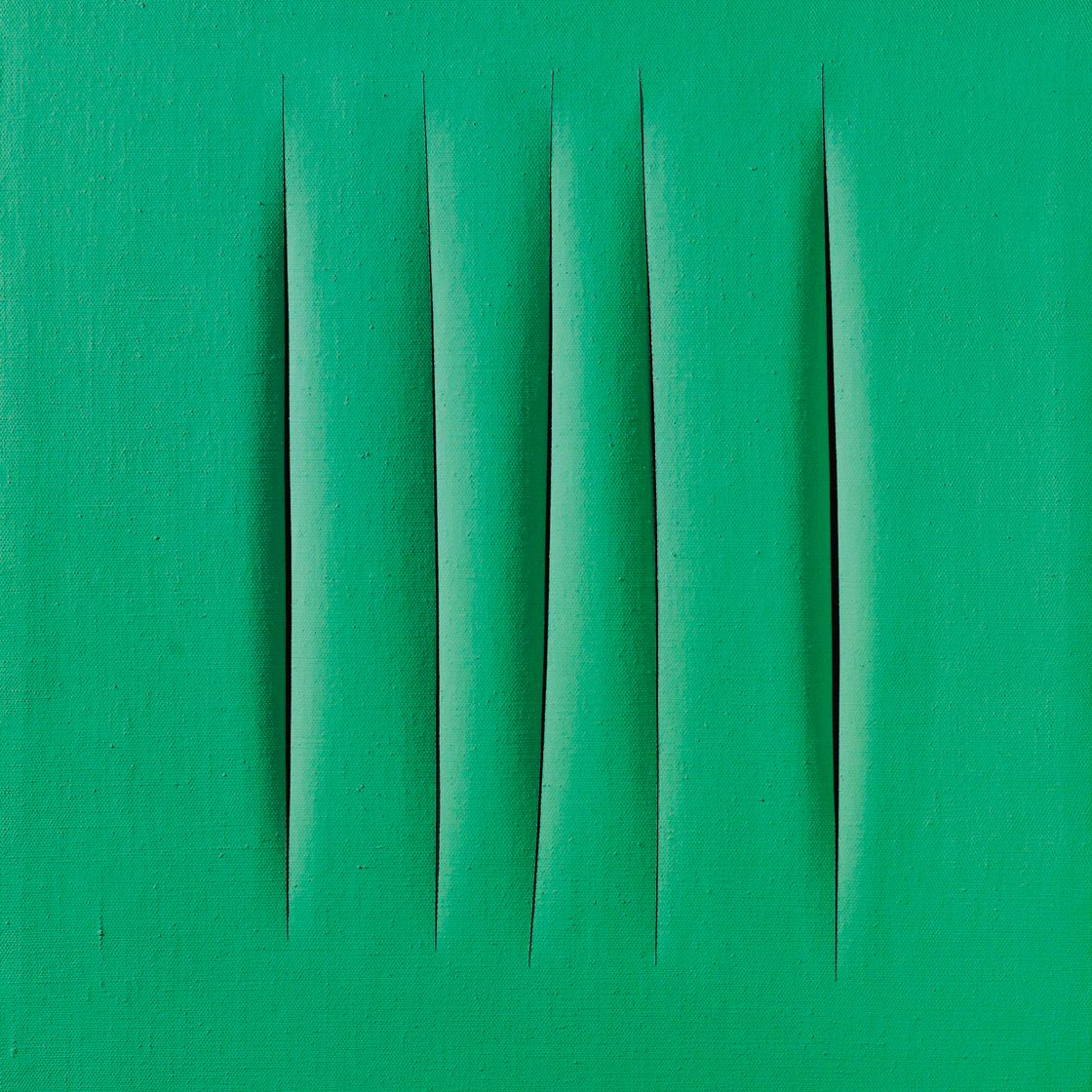 Lucio Fontana — Кончетто спациале, Аттезе