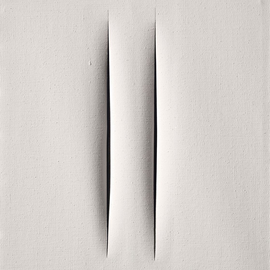 Lucio Fontana — Кончетто спациале, Аттезе