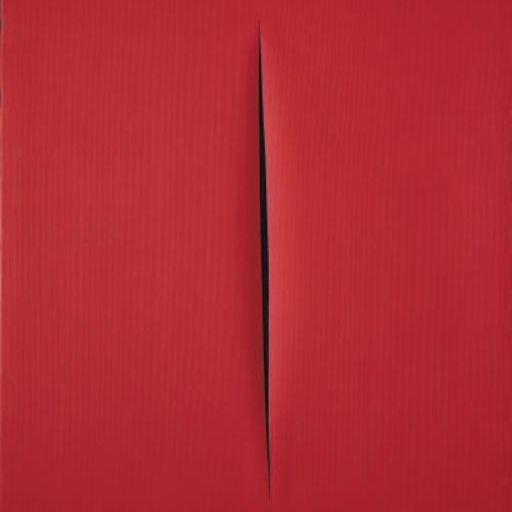 Lucio Fontana — Торжественный концерт, Аттеза