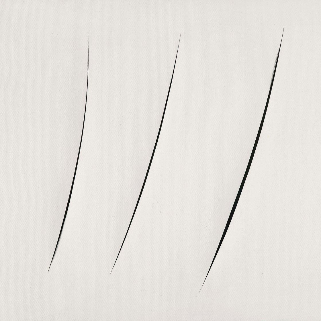 Lucio Fontana — Кончетто спациале, Аттезе