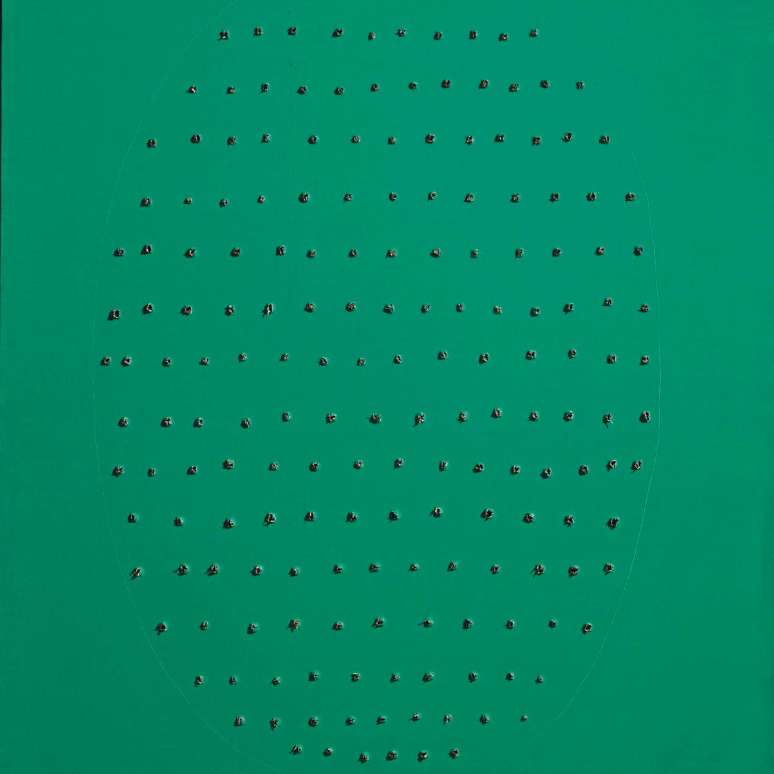 Lucio Fontana — Кончетто спациале
