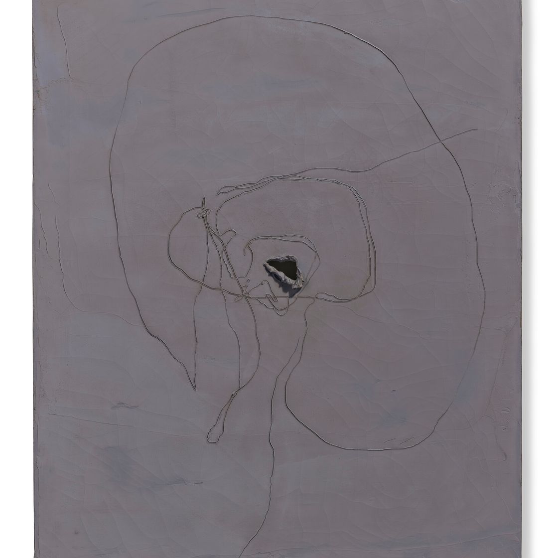 Lucio Fontana — Кончетто в напряжении, изображение 1