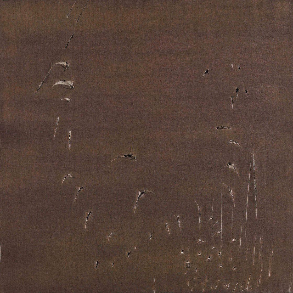 Lucio Fontana — Кончетто спациале