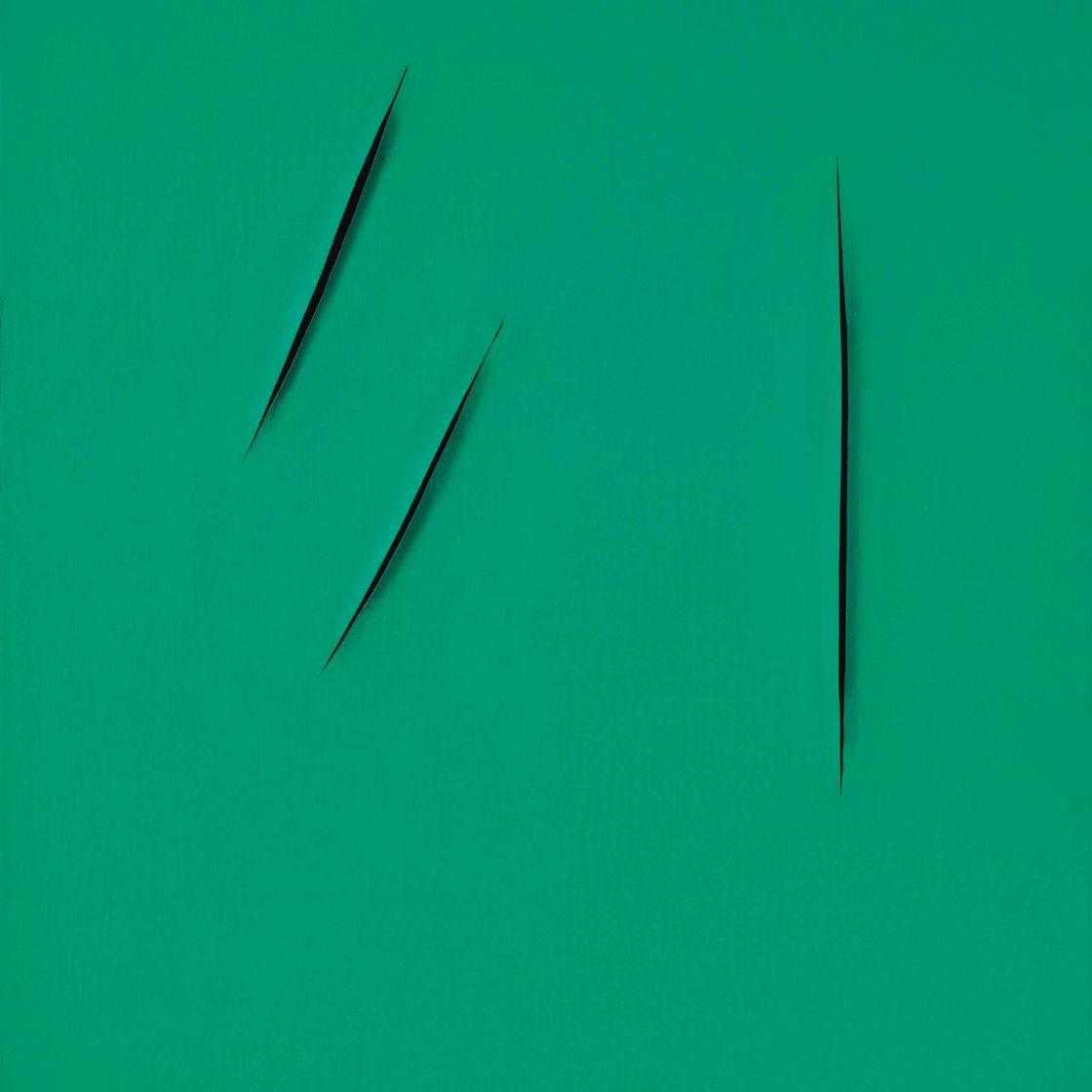 Lucio Fontana — Кончетто спациале, Аттезе