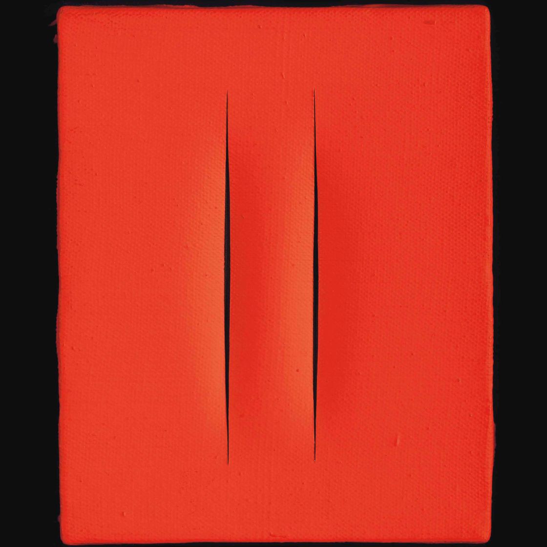 Lucio Fontana — Кончетто спациале, Аттезе