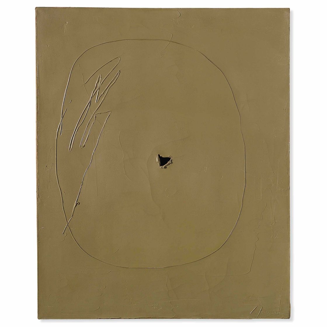 Lucio Fontana — Кончетто Спациале