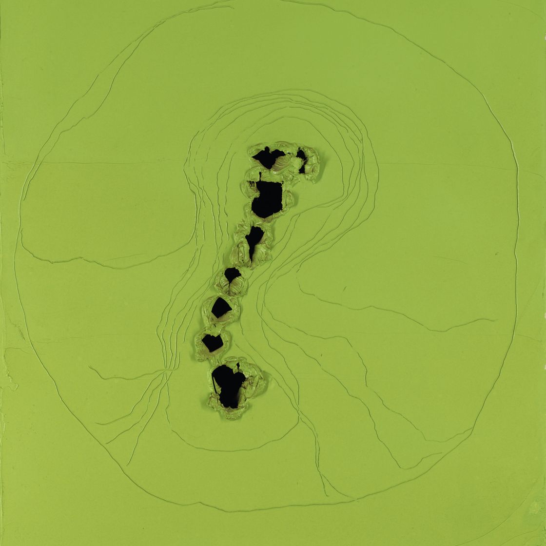 Lucio Fontana — Кончетто спациале
