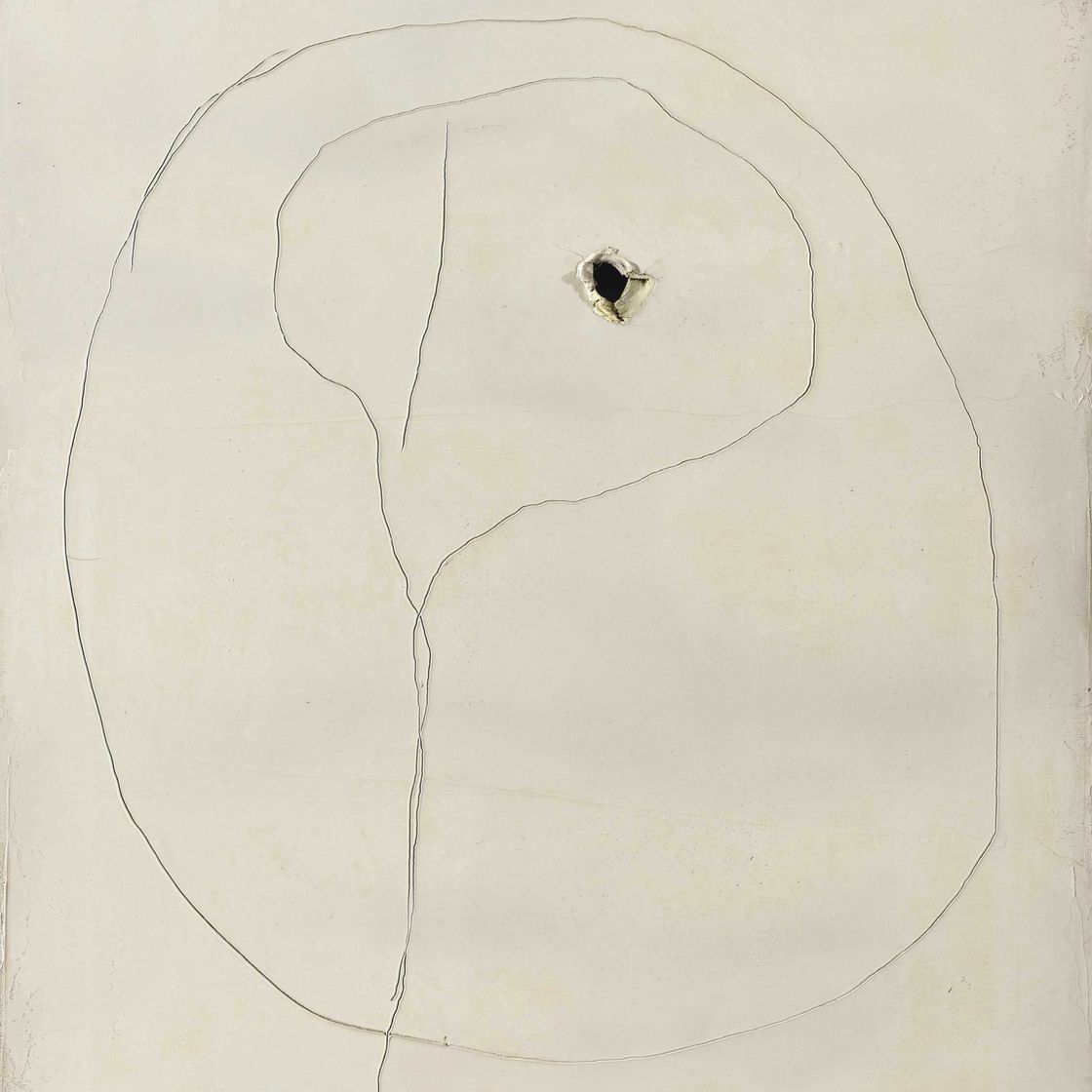 Lucio Fontana — Кончетто в напряжении