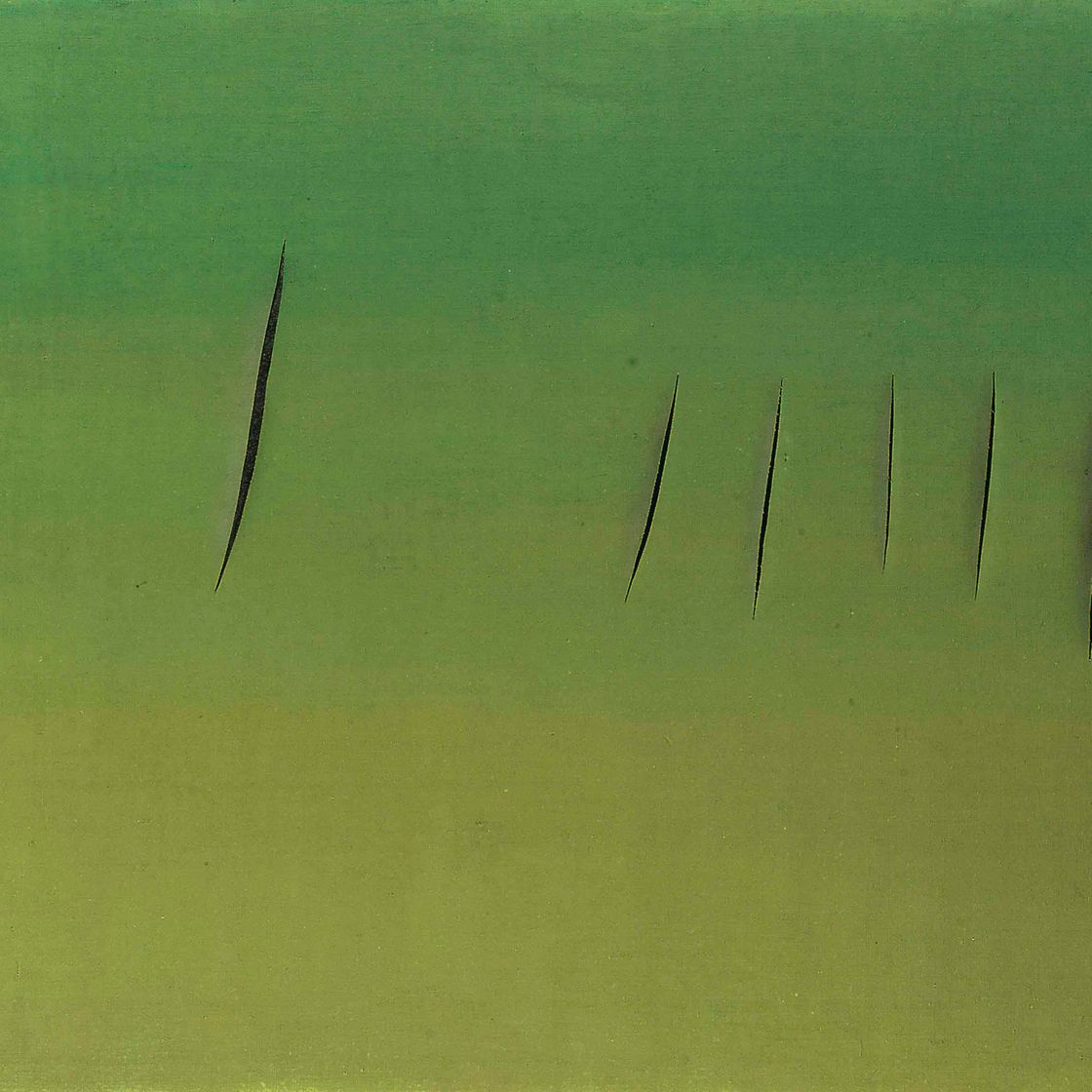 Lucio Fontana — Кончетто спациале, Аттезе