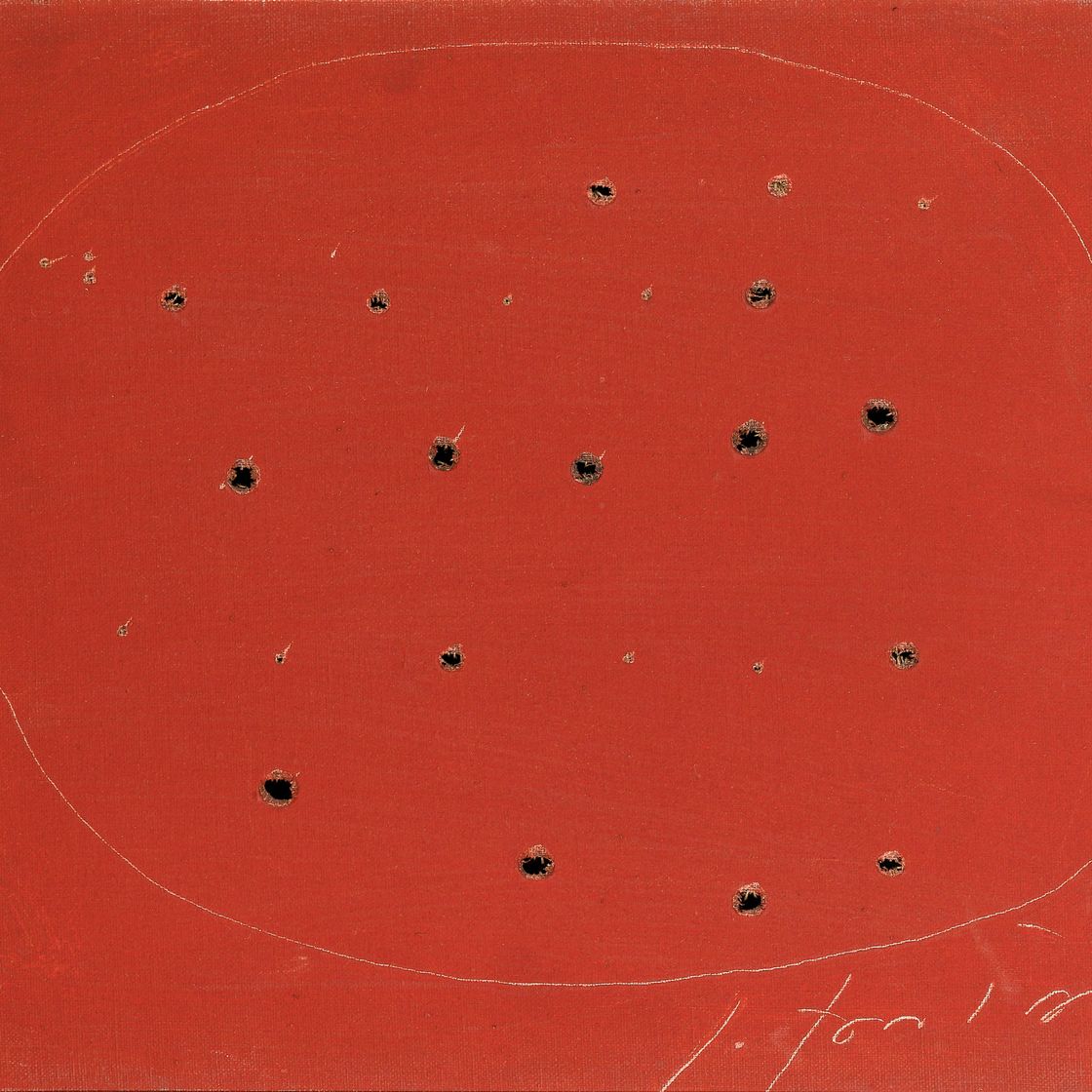 Lucio Fontana — Кончетто спациале