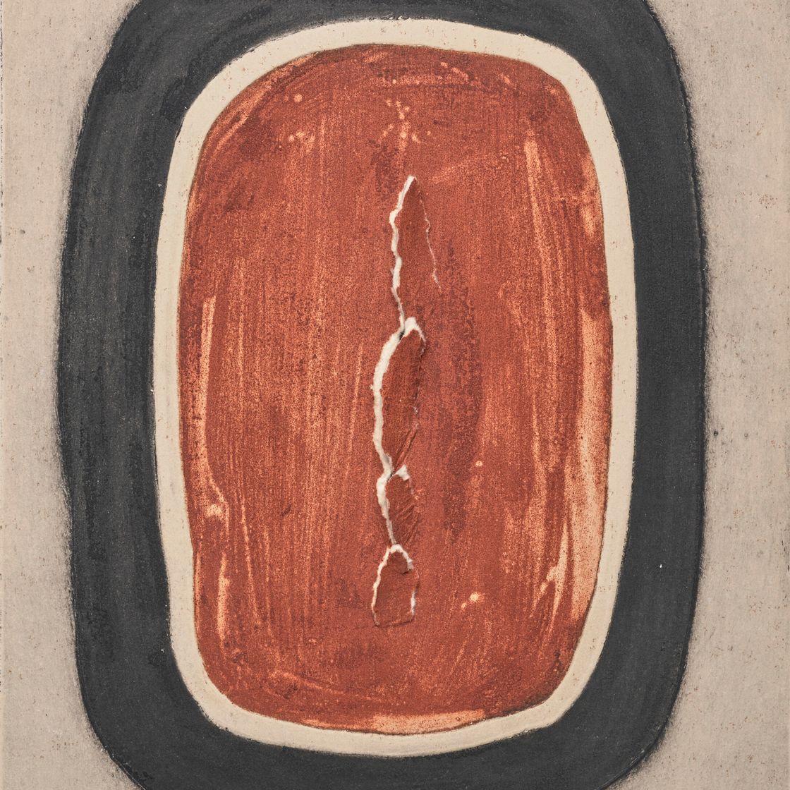 Lucio Fontana — Кончетто в напряжении, изображение 1