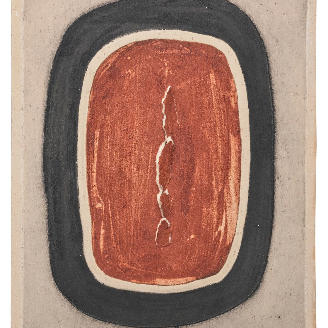 Lucio Fontana — Кончетто в напряжении, изображение 2