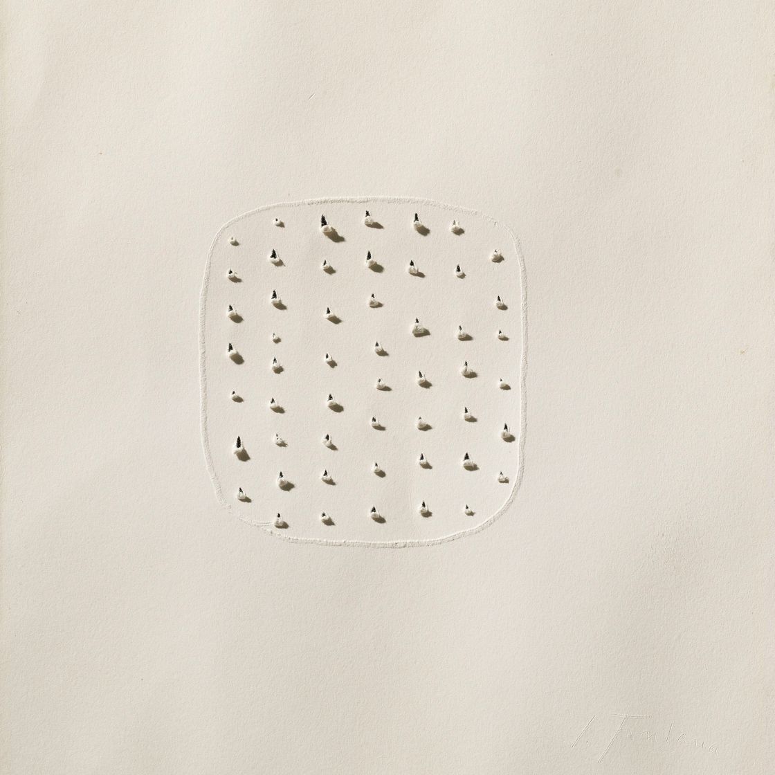 Lucio Fontana — Кончетто спациале