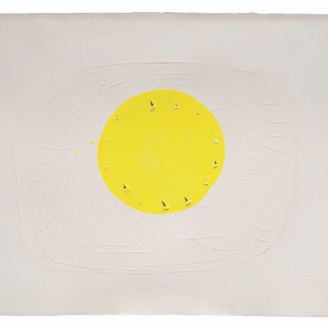 Lucio Fontana — Кончетто в пазиале, изображение 1
