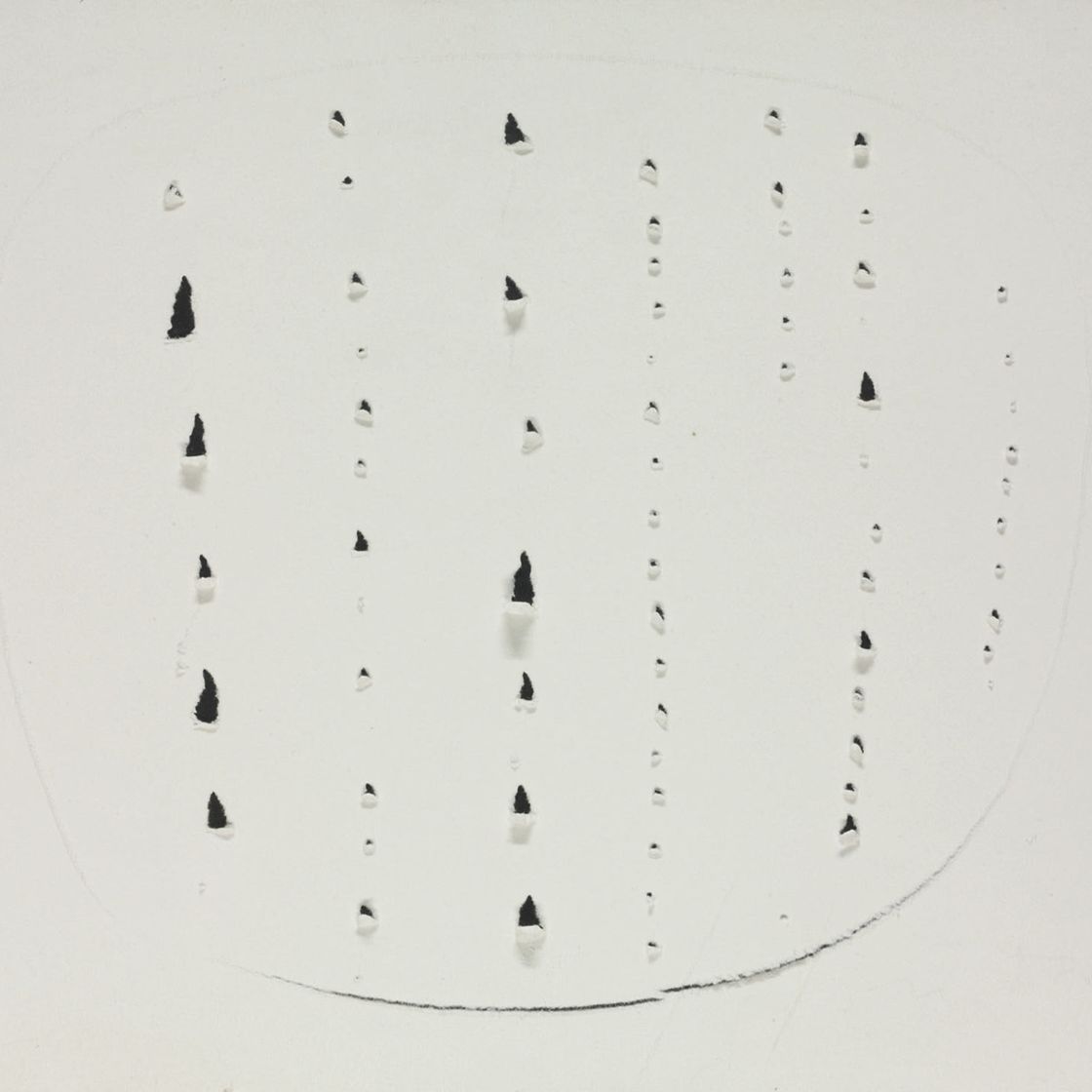 Lucio Fontana — Кончетто спациале, Аттезе