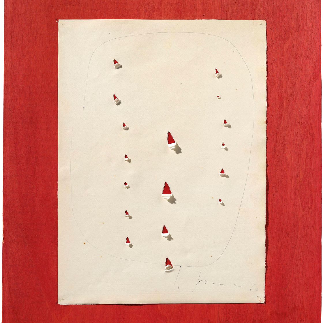 Lucio Fontana — Кончетто спациале