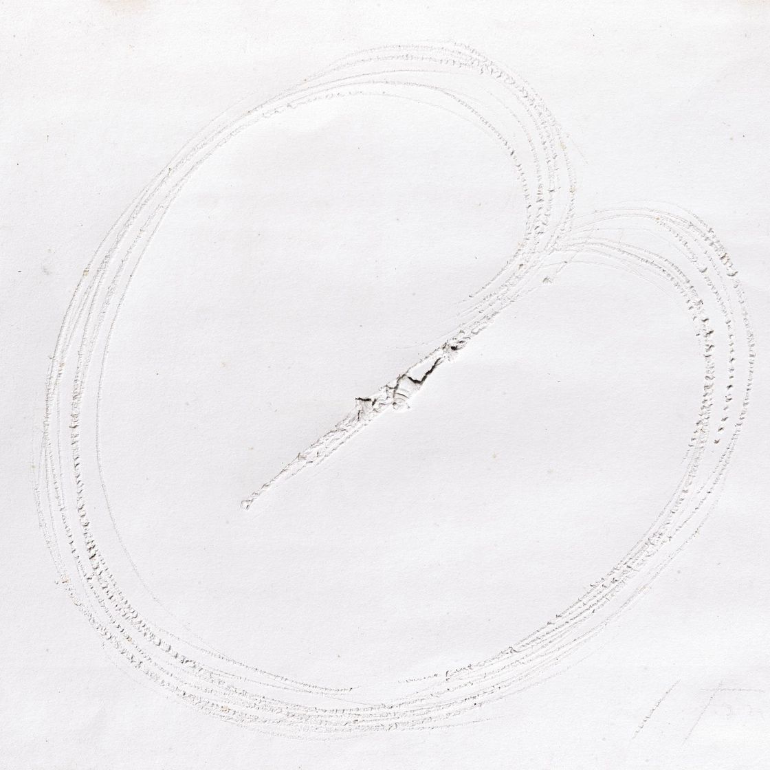 Lucio Fontana — Кончетто в напряжении