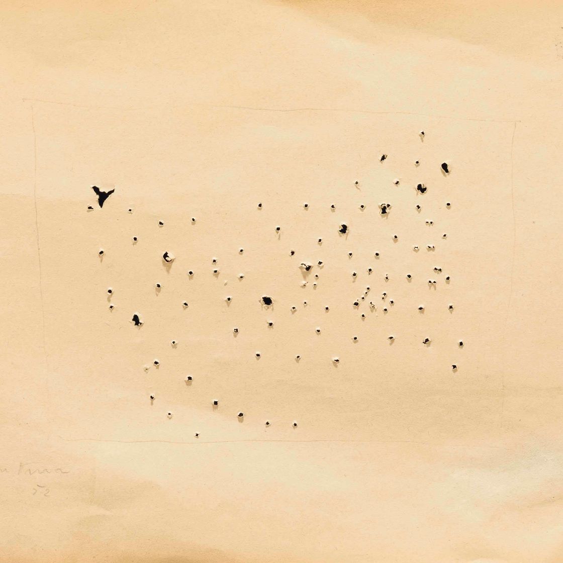 Lucio Fontana — Кончетто в напряжении