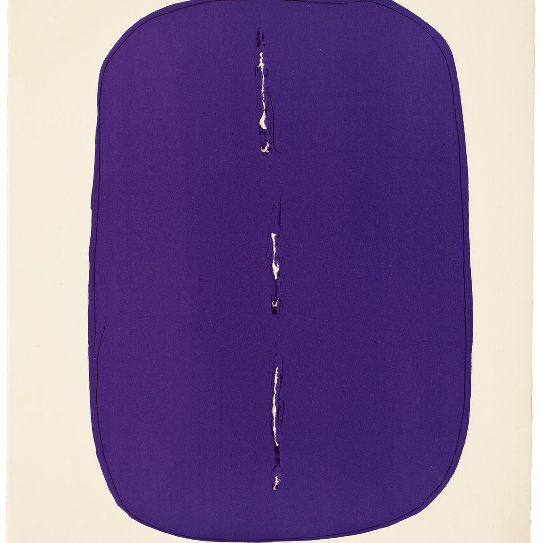 Lucio Fontana — 6 Оригинальных надрезов, изображение 5