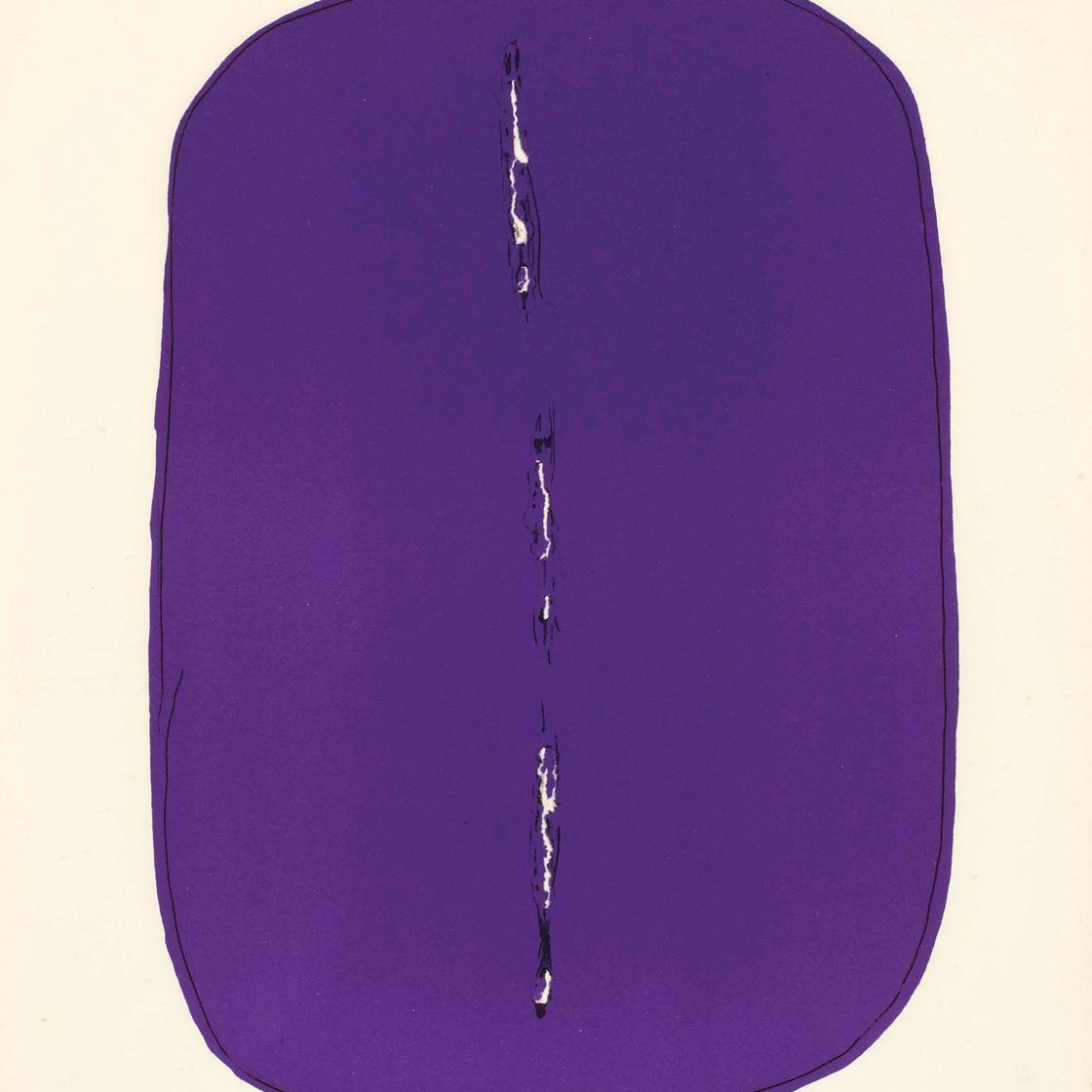 Lucio Fontana — Кончетто в напряжении