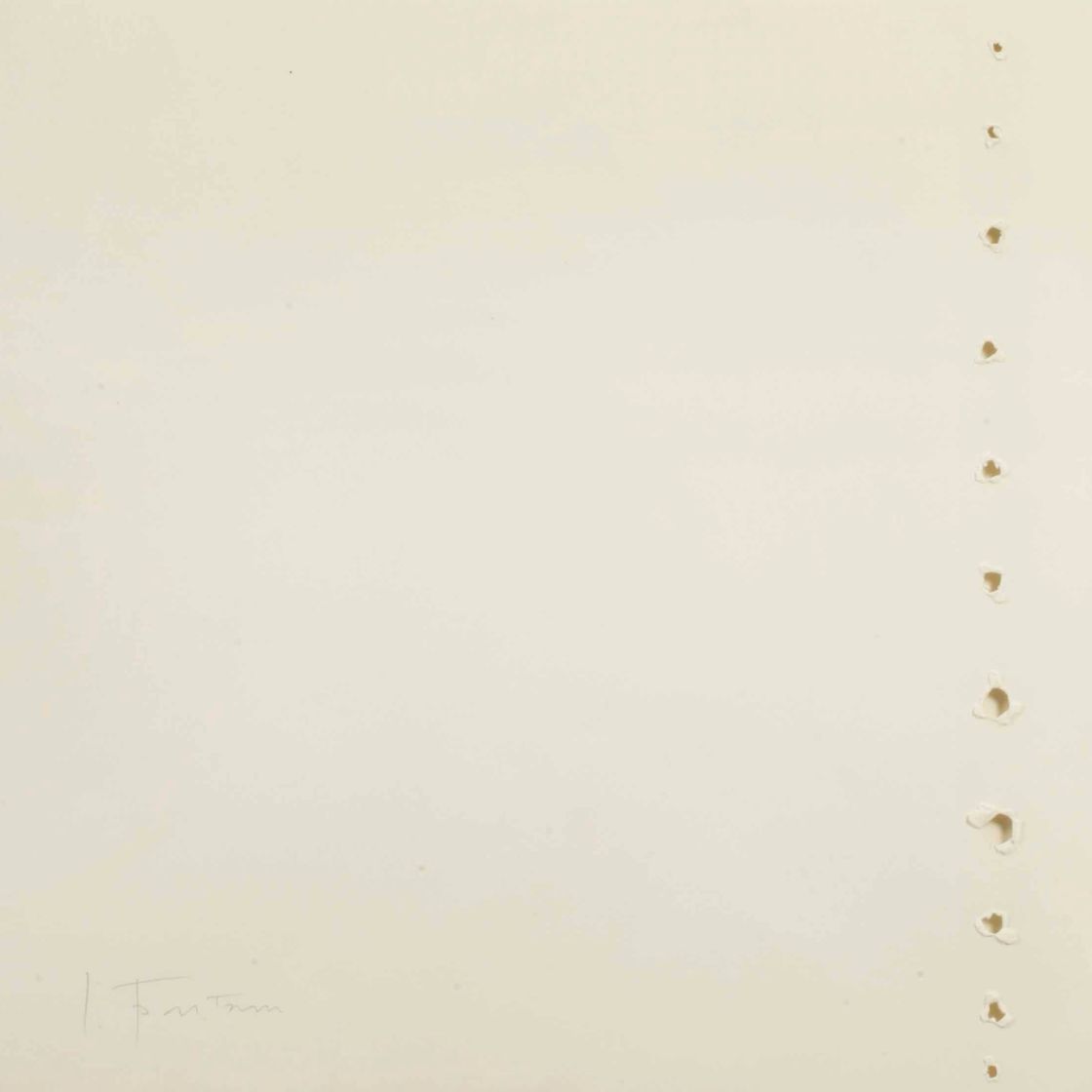 Lucio Fontana — Кончетто спациале