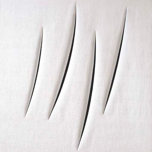 Lucio Fontana — Кончетто спациале, Аттезе
