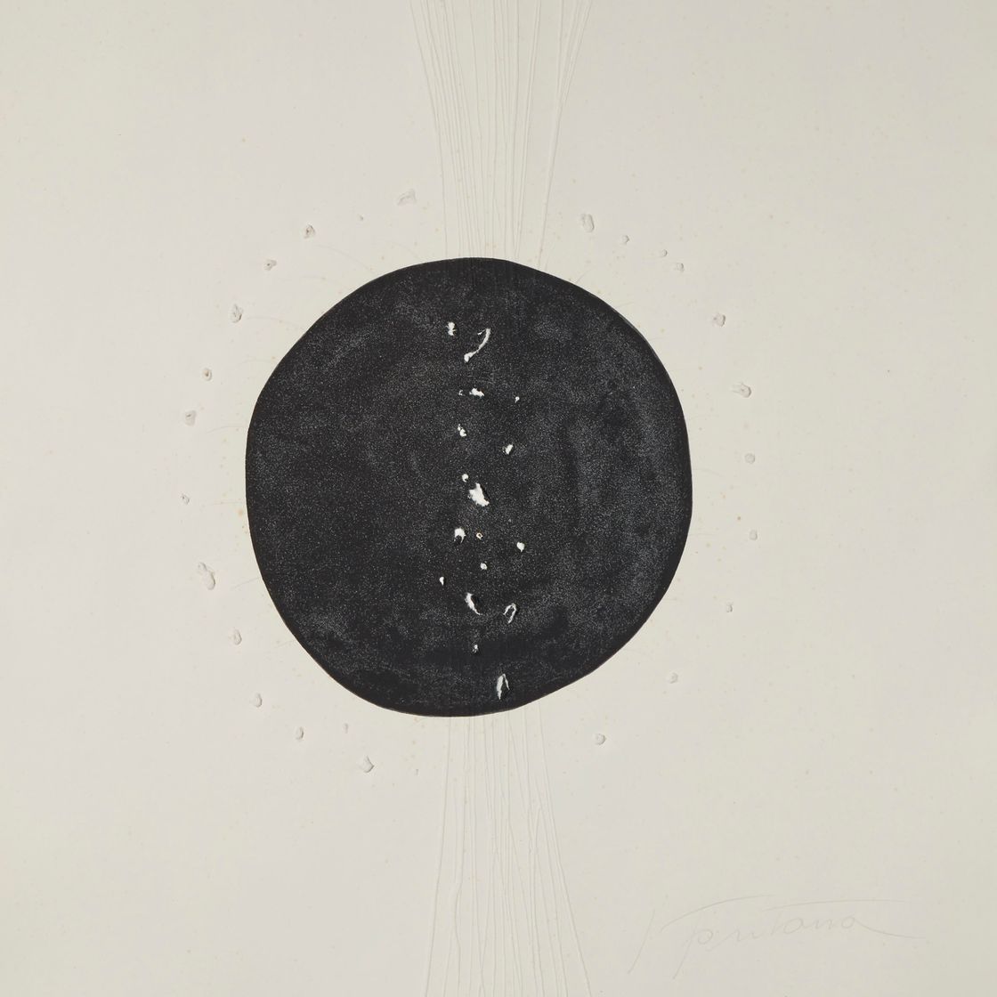 Lucio Fontana — Кончетто в напряжении