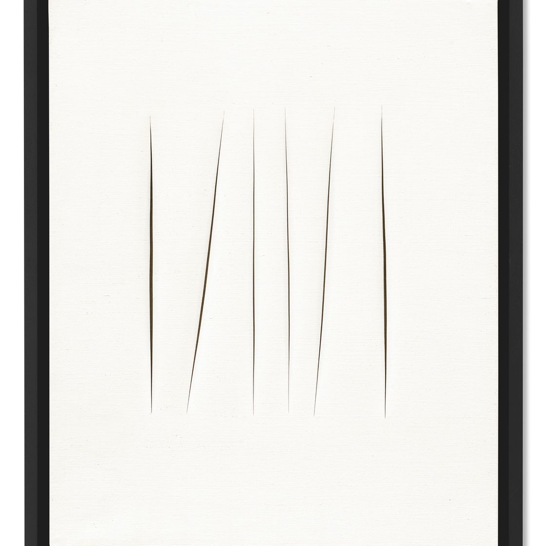 Lucio Fontana — Кончетто спациале, Аттезе, изображение 1