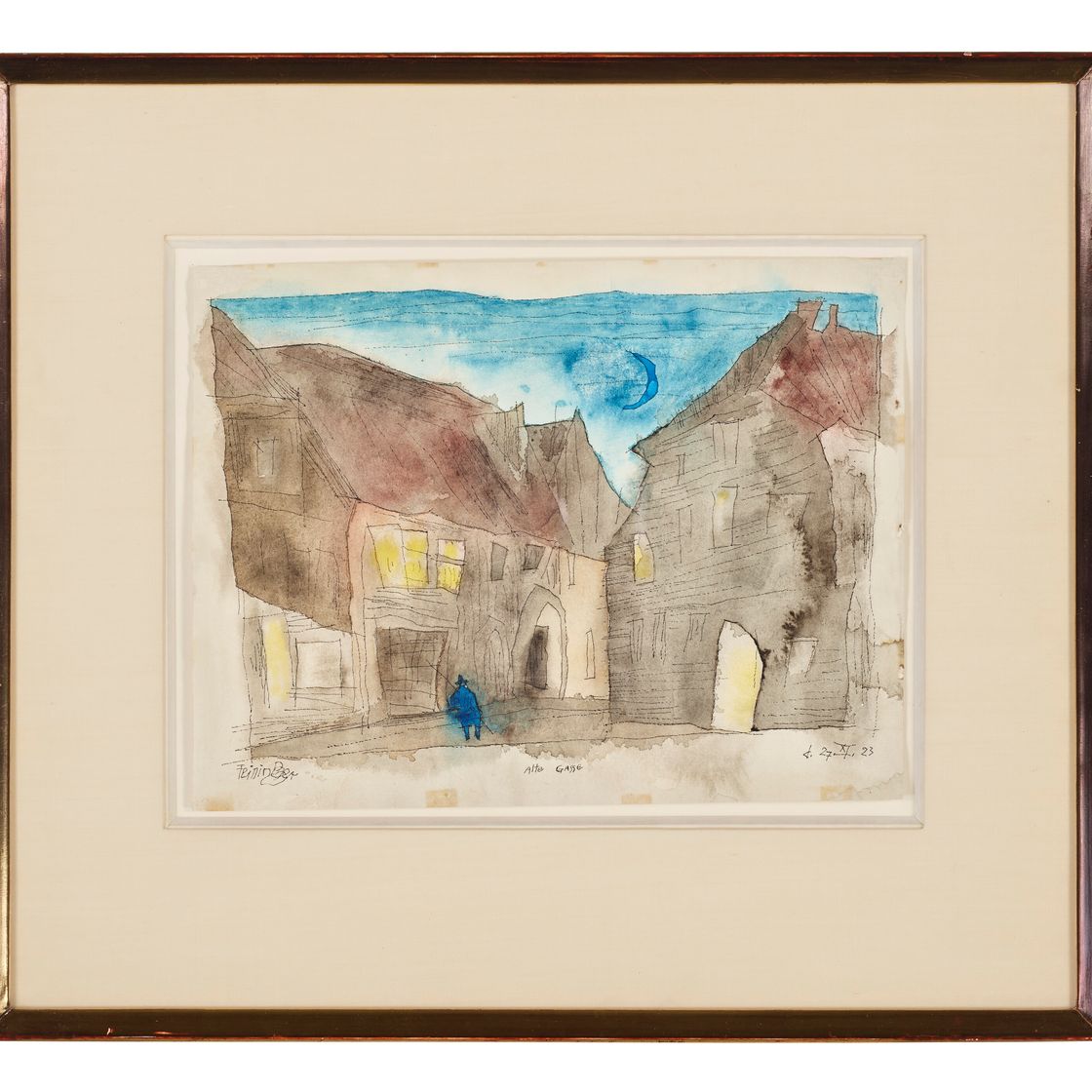 Lyonel Feininger — Старый Газс, изображение 2