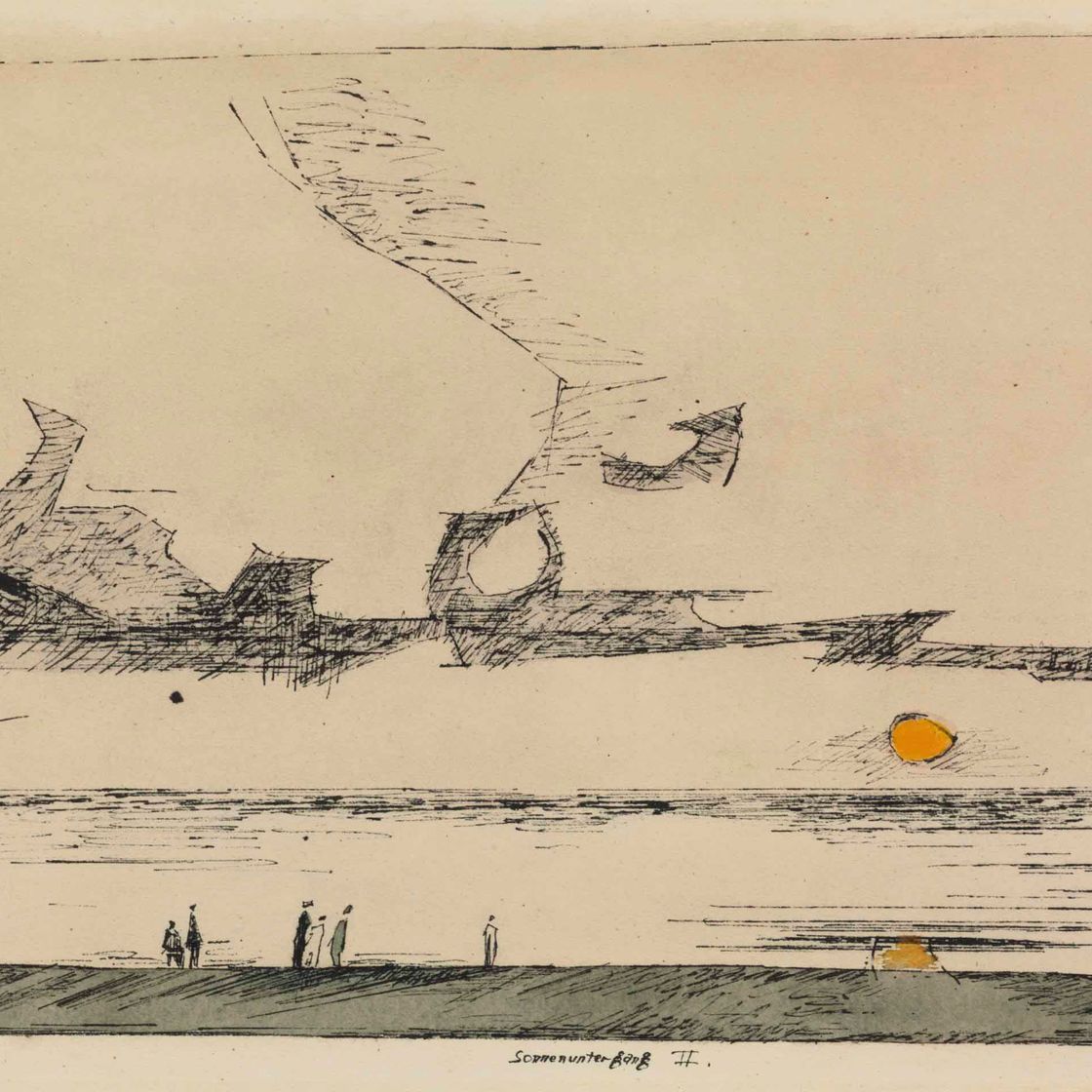 Lyonel Feininger — Зонненунтерганг II