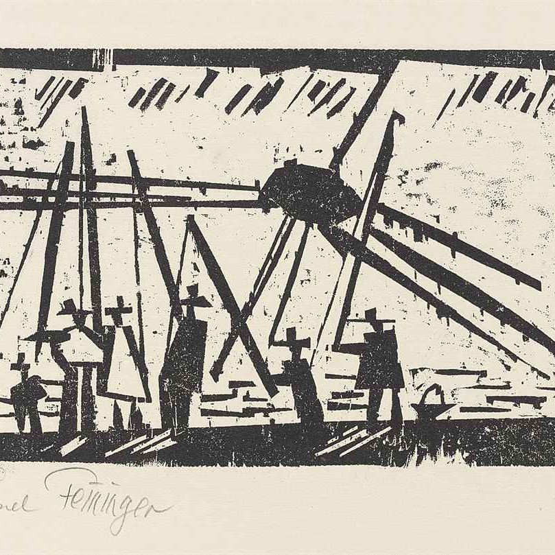 Lyonel Feininger — Цвельф Хольцшнитте (Prasse Editions, 4b; Weber, 12), изображение 4