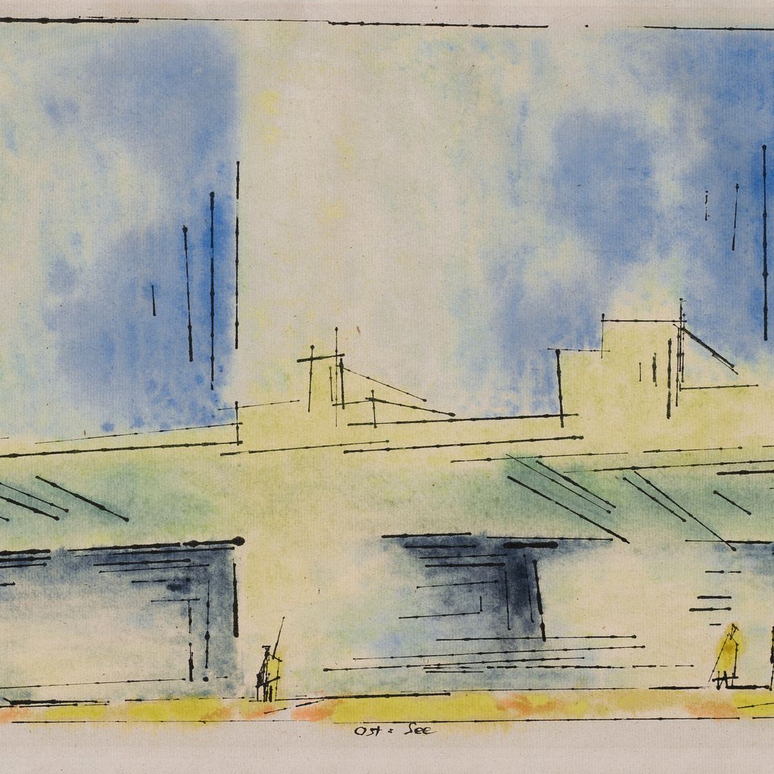 Lyonel Feininger — Остзее, изображение 1