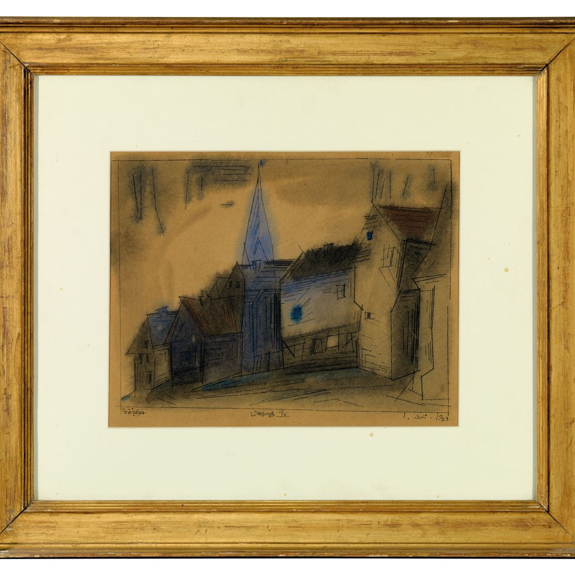 Lyonel Feininger — Люнебург IV, изображение 2