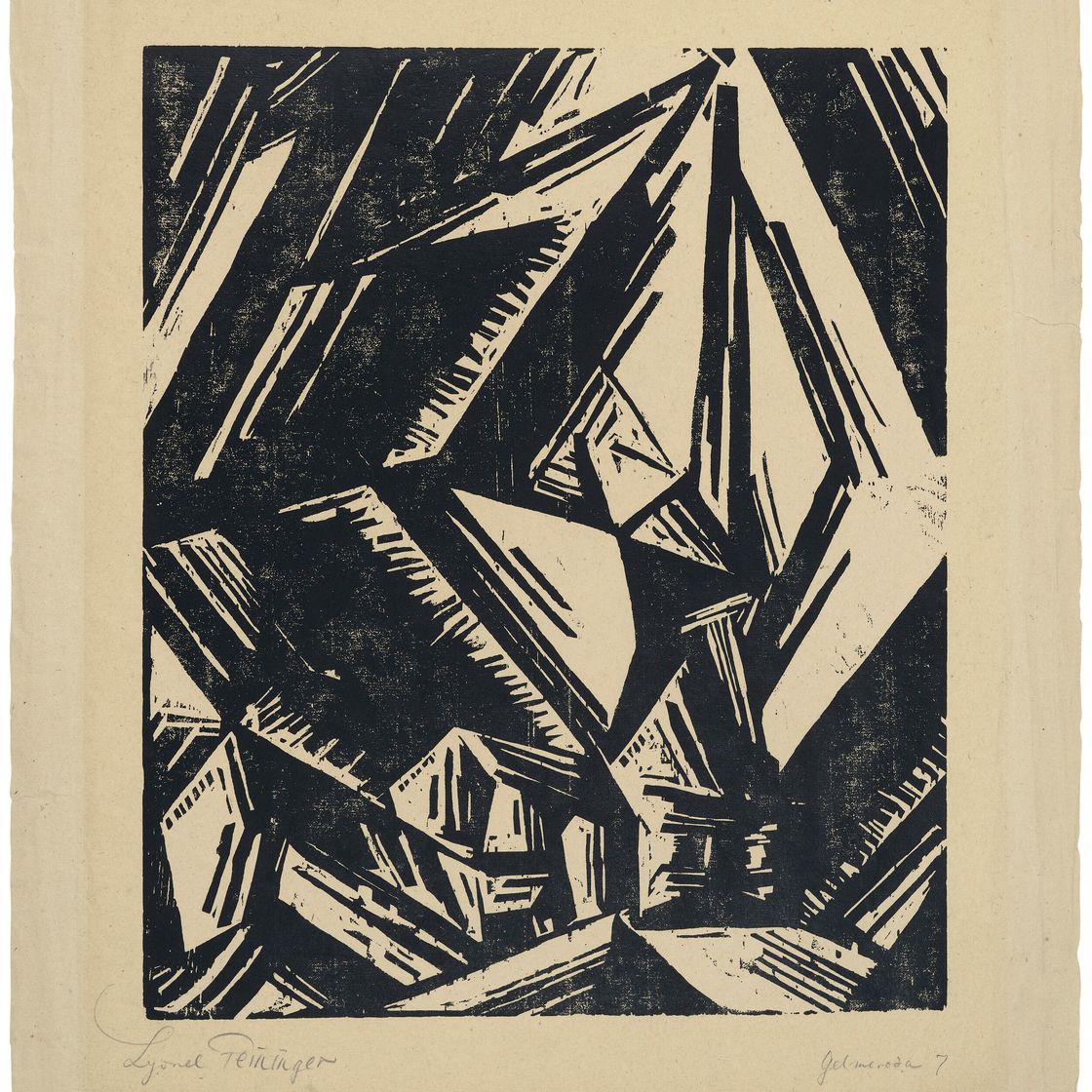Lyonel Feininger — Гельмерода VII, изображение 3