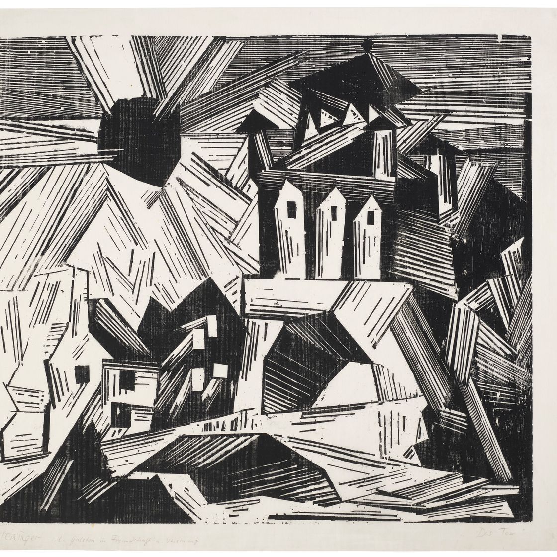 Lyonel Feininger — Дас Тор (Врата), изображение 1