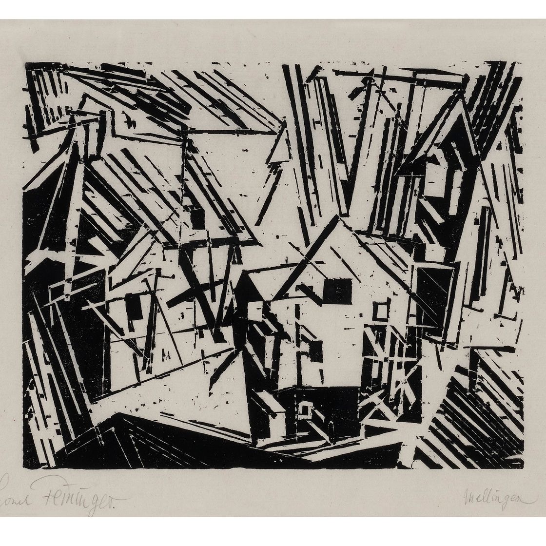 Lyonel Feininger — Дорф Меллинген